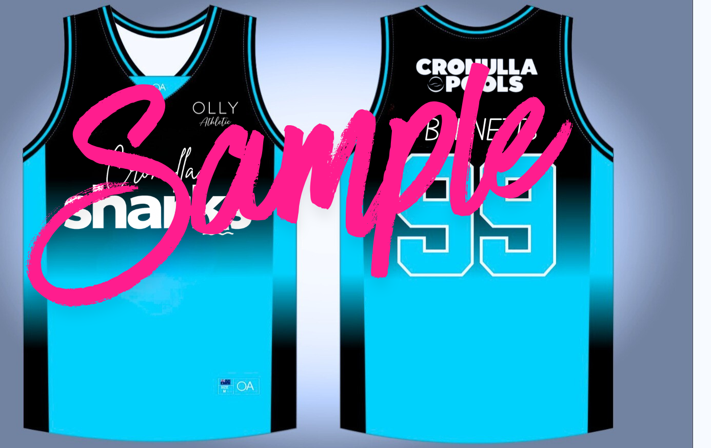 OLLY ATHLETIC CUSTOM SINGLET - BOYS