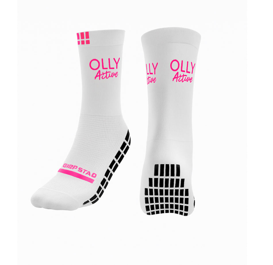 OLLY ATHLETIC GRIP SOCKS