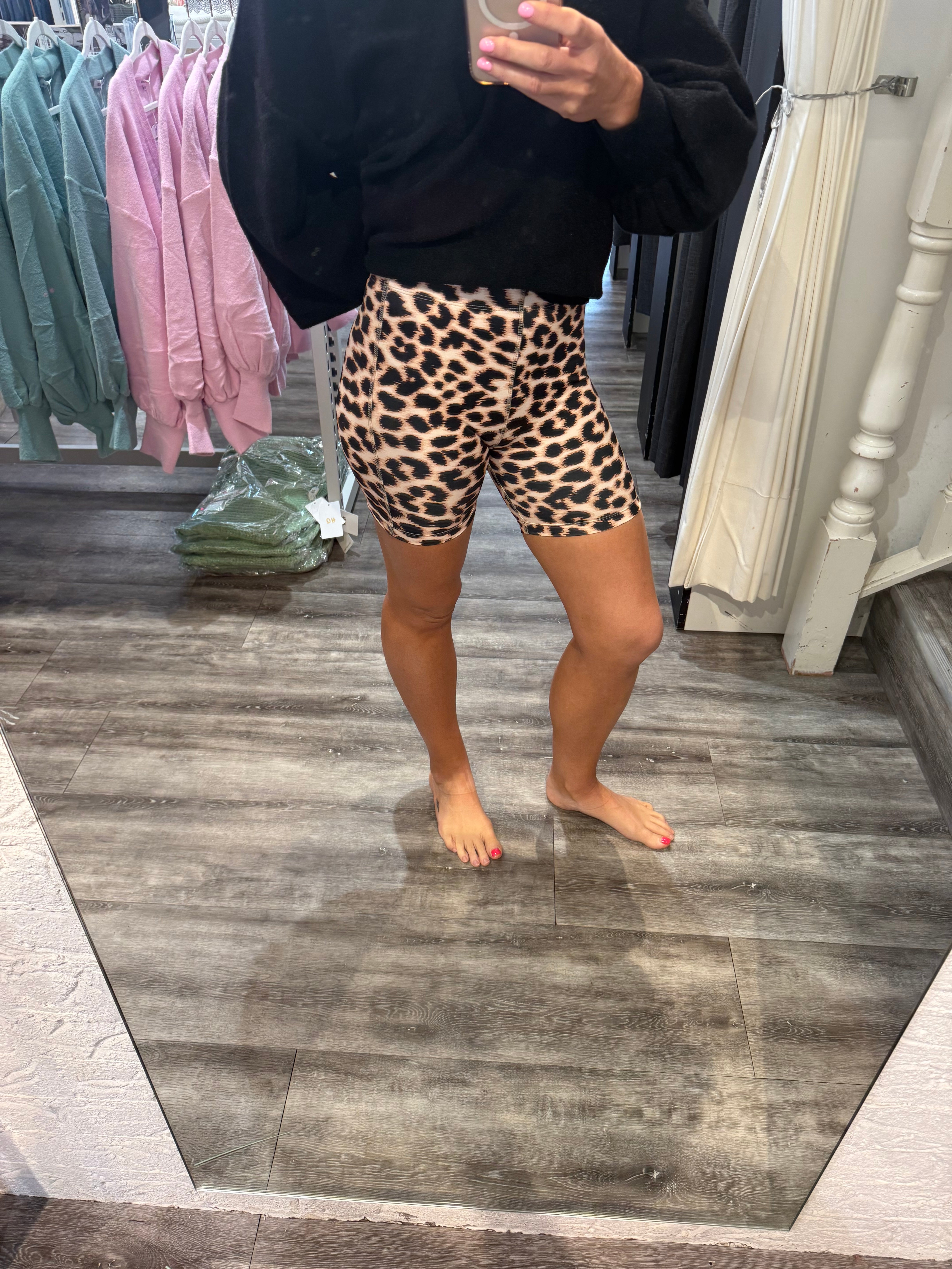 OLLY ATHLETIC PRINTED SHORT SKINS - LADIES