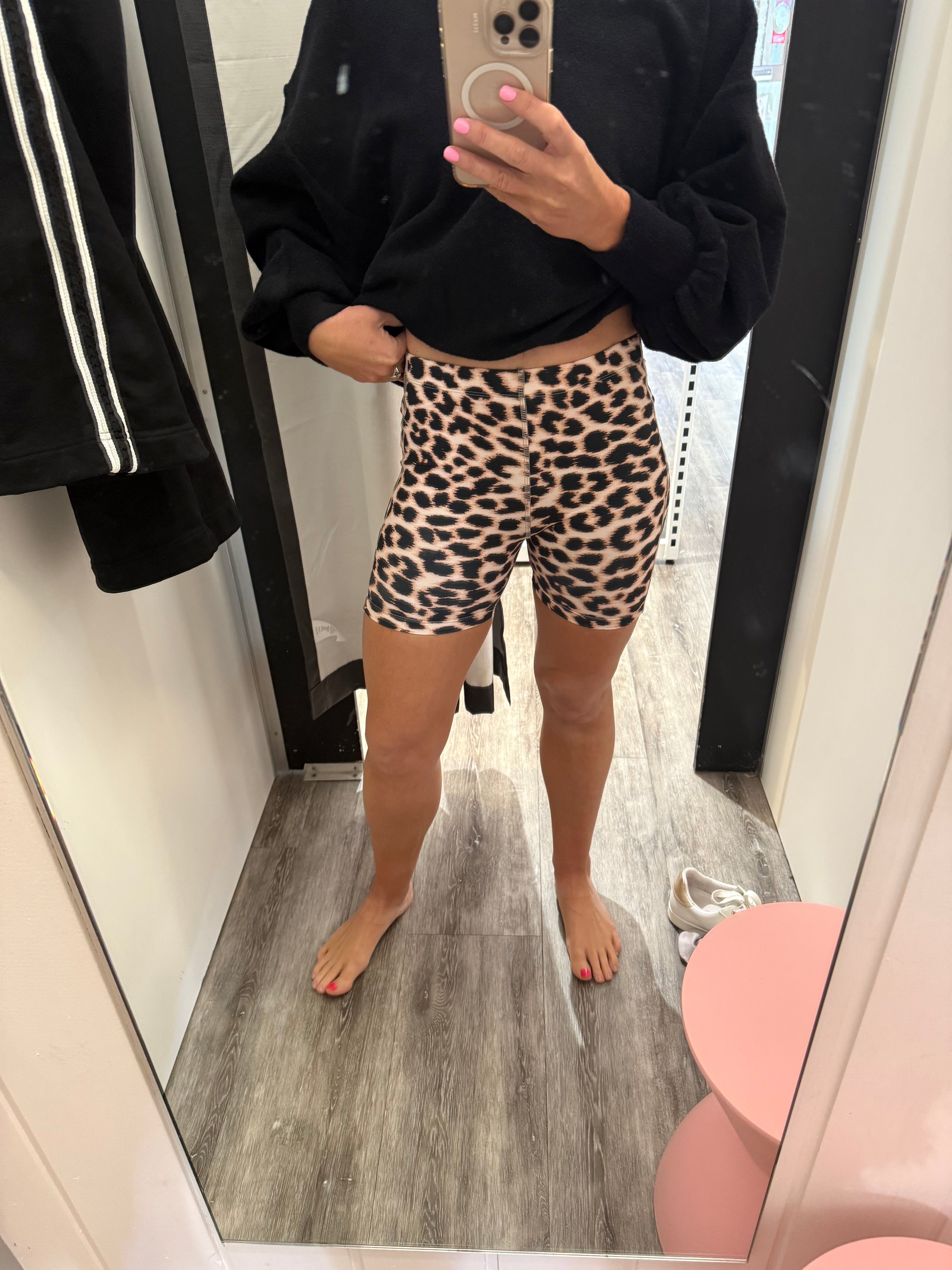 OLLY ATHLETIC PRINTED SHORT SKINS - LADIES