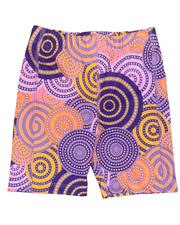 OLLY ATHLETIC DOT PRINT SHORT SKINS - GIRLS