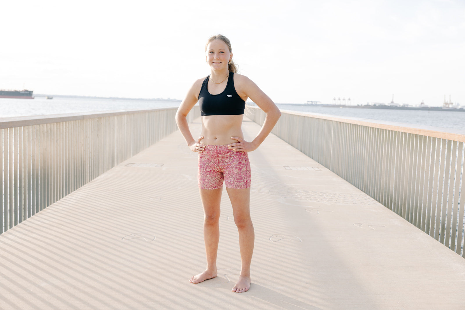 OLLY ATHLETIC INDIGENOUS SHORT SKINS - LADIES