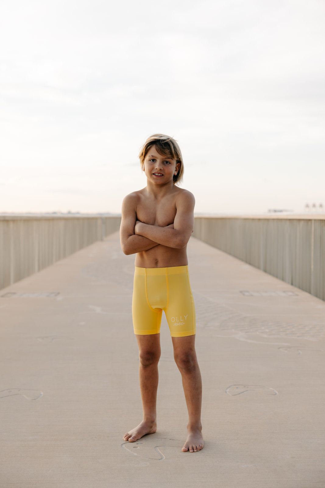 OLLY ATHLETIC SHORT SKINS - BOYS