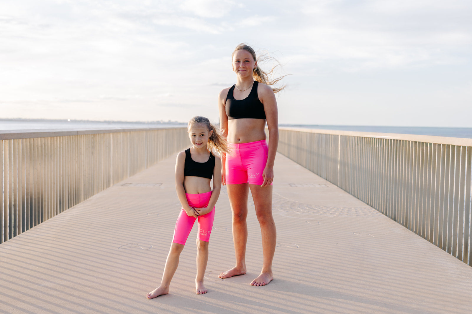 OLLY ATHLETIC CANDY PINK SKINS - GIRLS